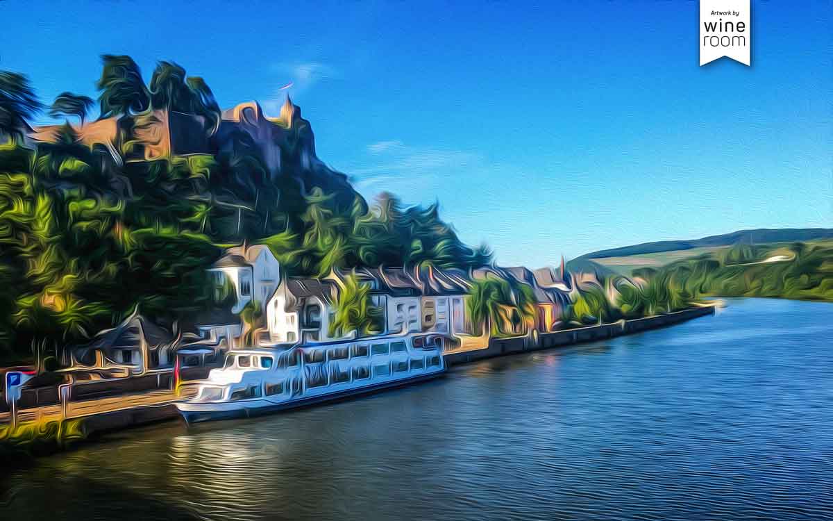 Saar-Panorama in Saarburg